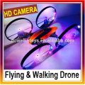 2.4G 4CH RC Drone Camera Toys ,Flying & Walking Remote-Controlled RC Flying Car ,RC Drone with Camera